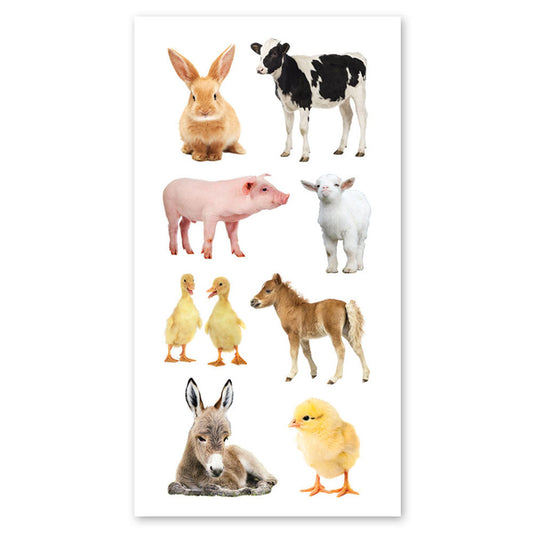 Baby Barnyard Animals Stickers