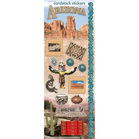 Arizona Cardstock Stickers