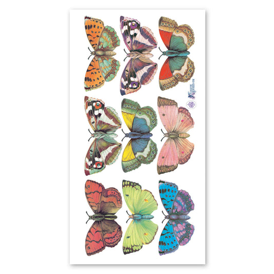 9 Butterflies Stickers