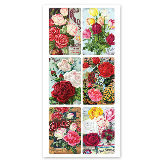 Flower stickers
