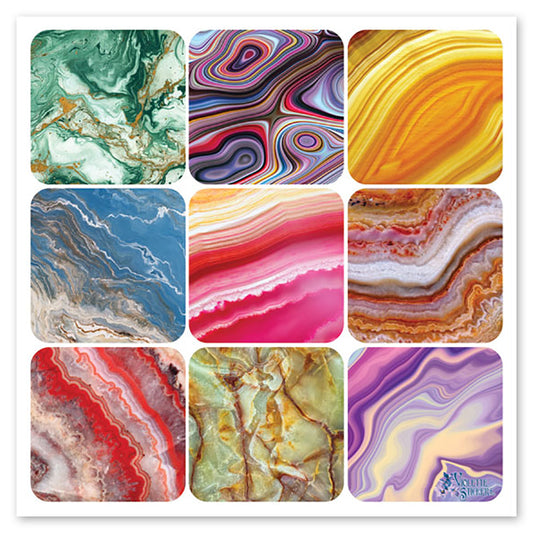 Agates B Sticker Stickers