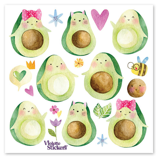 Avocado Friends Stickers